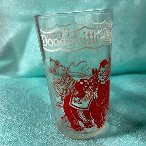 Vintage 1950’s Clarabell Juice Glass